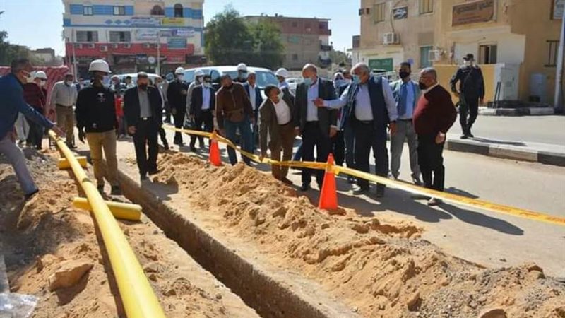 الزملوط وهيكل يتفقدان