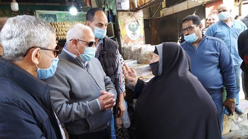 محافظ بورسعيد خلال