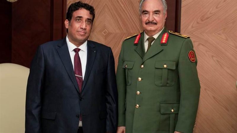 حفتر والمنفي