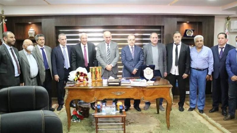 استقبال بعثة مولدية