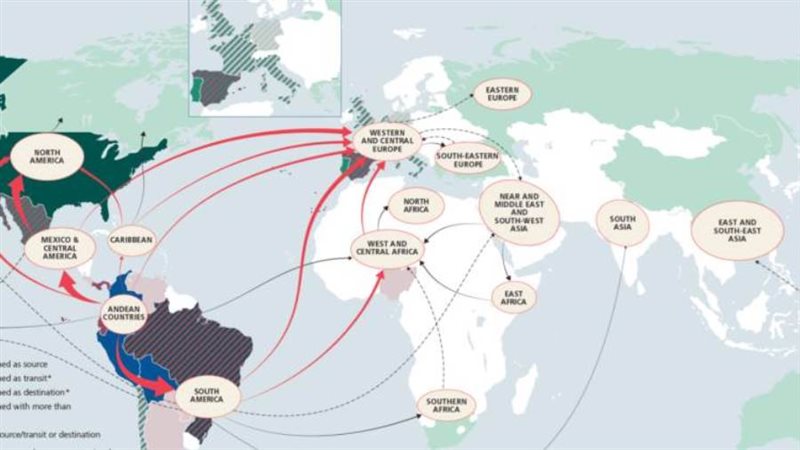 تهريب الكوكايين