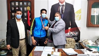 تكريم أبطال الملاكمة في المشروع القومي للموهبة بالدقهلية