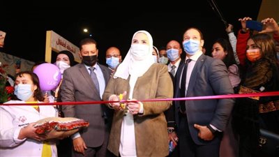 وزيرة التضامن الاجتماعى تفتتح الدورة الـ61 لمعرض 