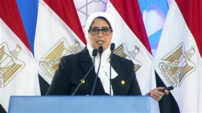 تفاصيل كلمة وزير الصحة أمام الرئيس خلال افتتاح المجمع الطبي المتكامل