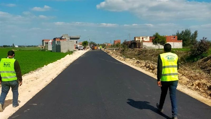 رصف الطرق بالبحيرة