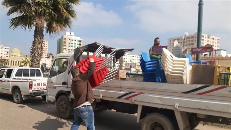 رفع وإزالة الإشغالات