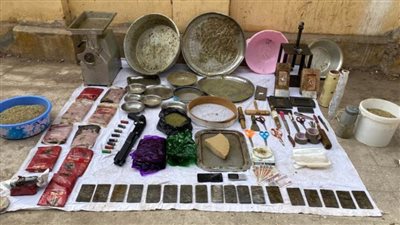 ضبط عنصر إجرامي يصنع ويدور المواد المخدرة بأسوان