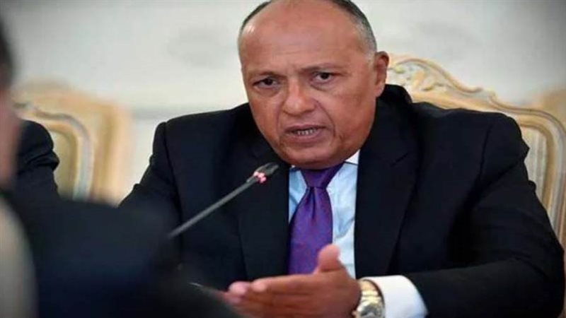 وزير الخارجية سامح