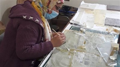 بدأ مشروع ترميم وتوثيق الخرائط بمركز القلعة