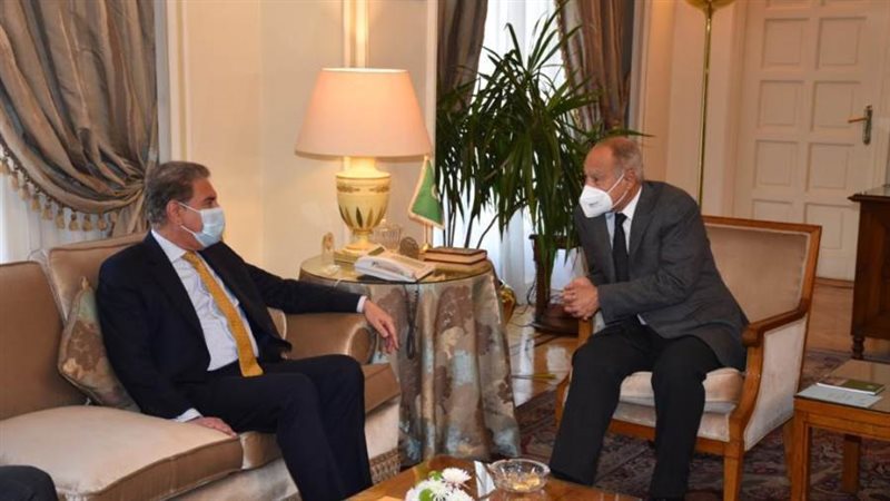 أبو الغيط خلال استقبال