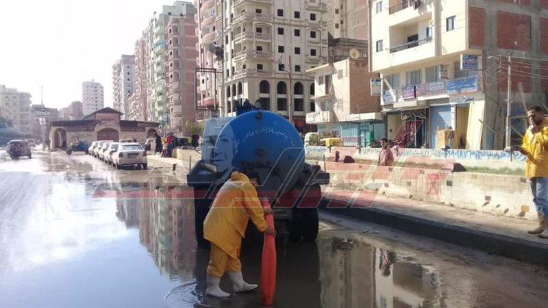 رفع مياه الأمطار