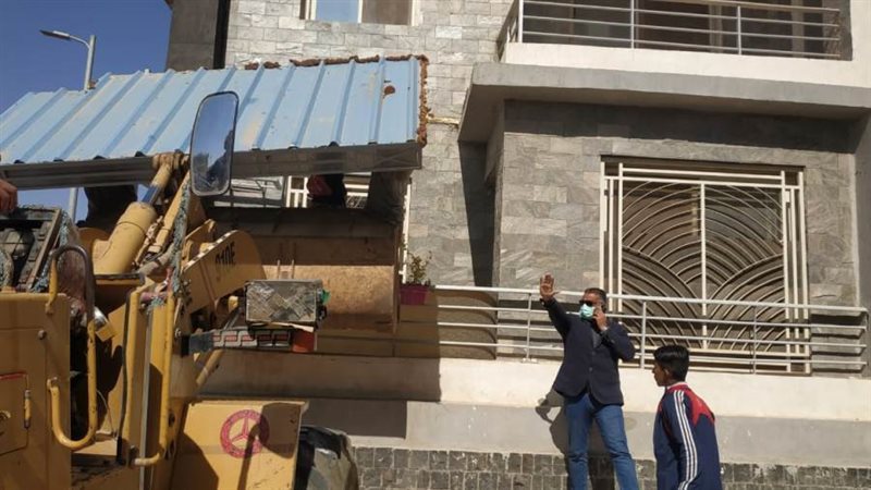 ازالة المخالفات بالشروق