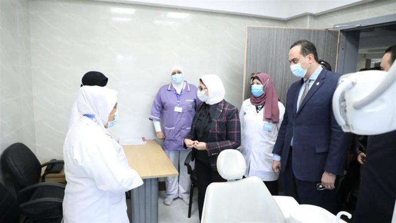 زيارة وزيرة الصحة