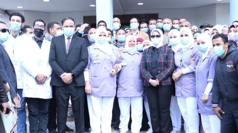 زيارة وزيرة الصحة