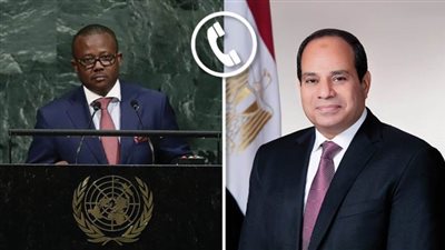 الرئيس السيسي يؤكد دعم مصر لغينيا بيساو في مختلف المجالات