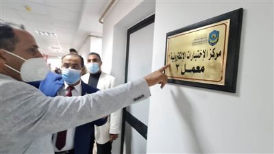جامعة دمنهور تنتهي من أعمال المرحلة الأولى بمراكز الاختبارات الإلكترونية 