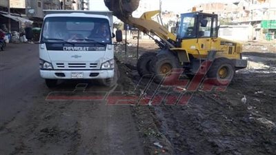 حملات مكثفة لأعمال النظافة العامة والتجميل بكفر الشيخ