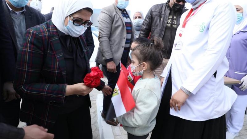 وزيرة الصحة في جولتها