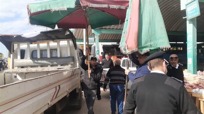 حملة لإزالة الاشغالات