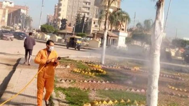 حملات تطهير وتعقيم