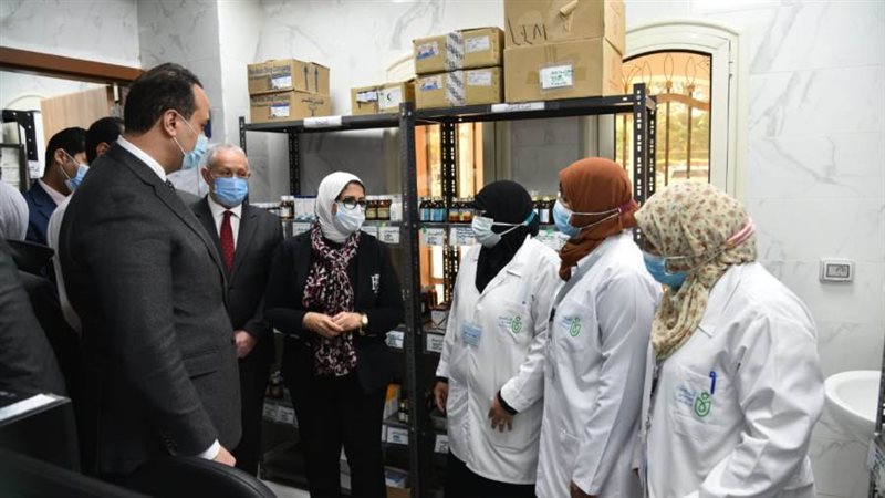 زيارة وزيرة الصحة