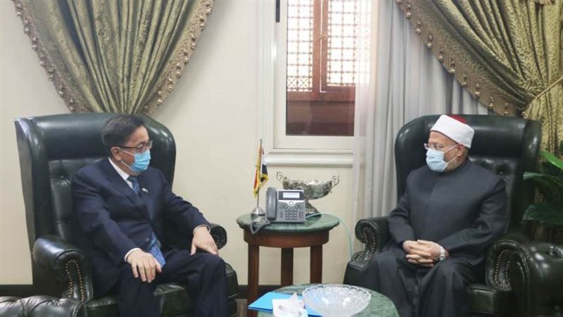 مفتي الجمهورية يستقبل