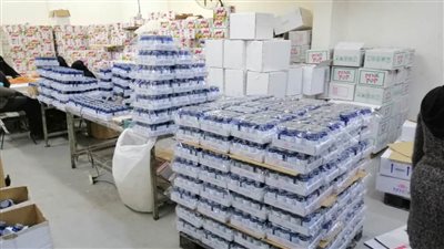 ضبط مصنع إنتاج مكملات غذائية غير مرخص بالدقهلية