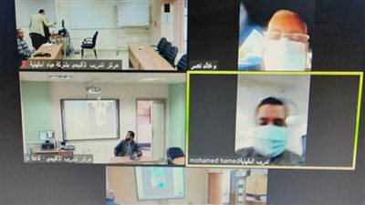 رئيس مياه الدقهلية يشهد التشغيل التجريبي لنظام التدريب الإلكتروني