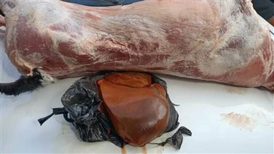 التحفظ على لحوم وكبدة غير صالحة للاستهلاك الآدمي بالبحيرة