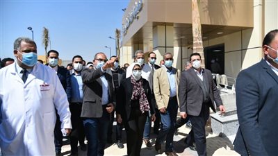 وزيرة الصحة تتفقد المبنى الجديد بمستشفى الكرنك بتكلفة 320 مليون جنيه