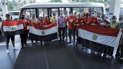 الجالية المصرية في تنزانيا تؤازر الأهلي قبل مباراته مع سيمبا بـ