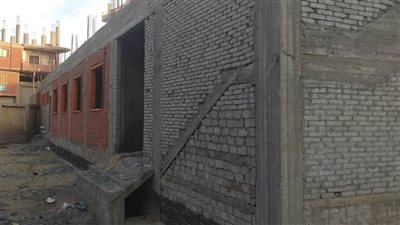 استكمال الأعمال بصالة الأنشطة لمركز شباب دندنا بطوخ 