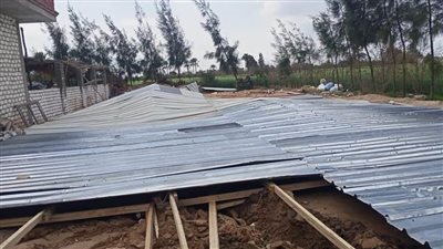 إزالة تعديات على مساحة 336 متر أرض زراعية بحوش عيسى