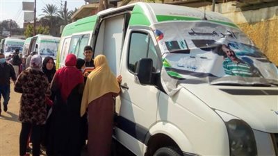 الكشف على 1680 مريضا في قافلة طبية متعددة التخصصات بالبحيرة