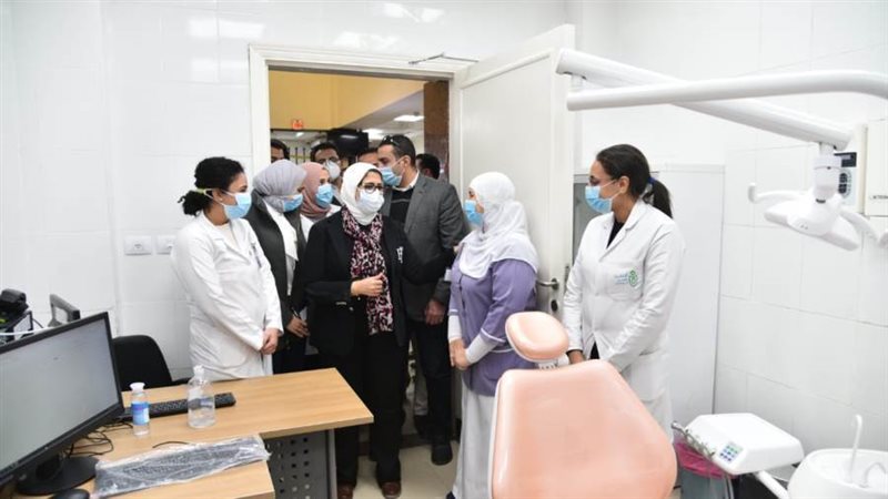 زيارة وزيرة الصحة