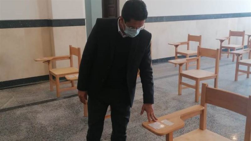 الجيزاوى يتفقد الإجرءات