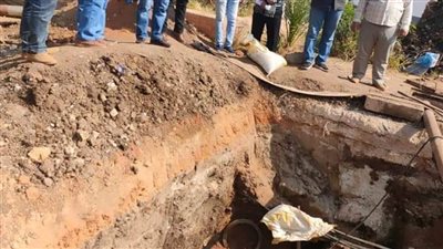 انقطاع مياة الشرب بالمنيا بسبب تجديد خط بمحطة أرض سلطان