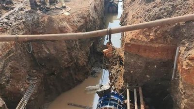 بعد تجديد خط محطة أرض سلطان.. عودة مياه الشرب إلى طبيعتها بالمنيا