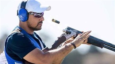 عزمي محيلبة يتأهل لنهائي الاسكيت فردي بكأس العالم للرماية