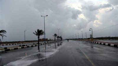 شمال سيناء.. أمطار متوسطة وموجة برد ورياح وانخفاض فى درجة الحرارة