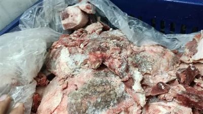 ضبط لحوم غير صالحة للاستهلاك الآدمي فى حملة تموينية بالبحيرة (صور)