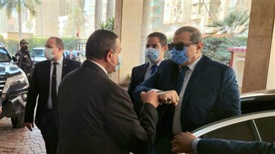 محافظ البحيرة يستقبل وزير القوى العاملة بالديوان العام