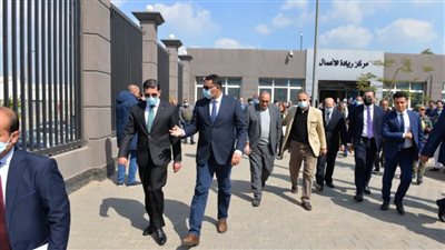 رئيس الهيئة العامة للاستثمار يتفقد المنطقة الاستثمارية بميت غمر