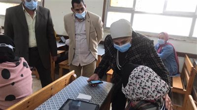 90 % نسبة وصول طلاب أولى ثانوي لمنصة امتحان الإنجليزي بالقليوبية