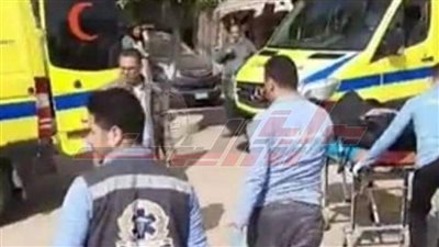 مصرع رجل وزوجته في حادث تصادم بكفر الشيخ