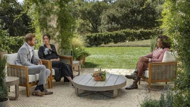 هاري وميجان مع أوبرا