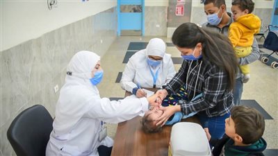 الصحة: تطعيم 15.627 مليون طفل ضد شلل الأطفال و15.704 ألف غير مصريين