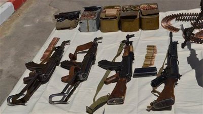 الداخلية تضبط 110 قطع سلاح ناري