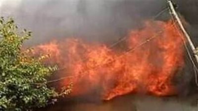 السيطرة على حريق محل أجهزة كهربائية بالبحيرة