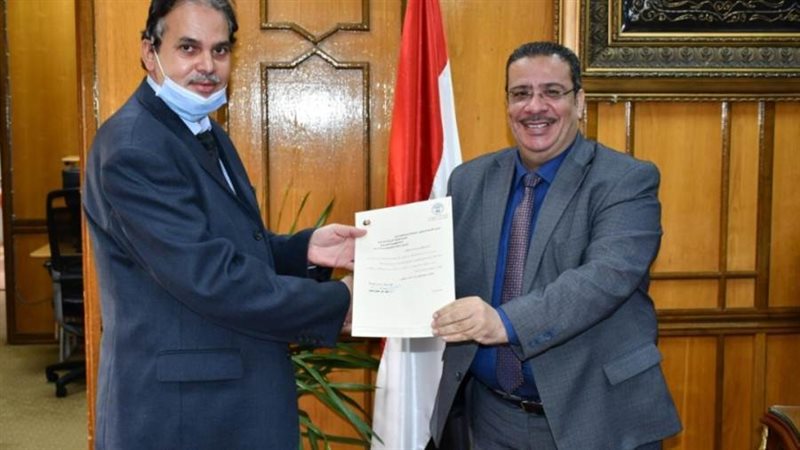 محمود فرج وكيلا للكلية